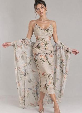Розпродаж комплект hope & ivy костюм сукня + накидка кардиган