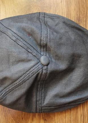 Кепка восьмиклинка унісекс кашкет g-star raw (golfer cap) —( вінтаж / денім y2k / gorpcore / techwear )