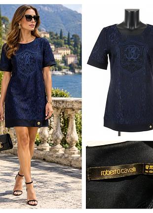 Roberto cavalli сукня від відомого люксового бренду, синього кольору,