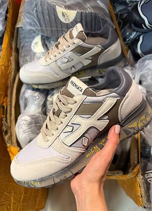 Premiata mick 7218 grey beige