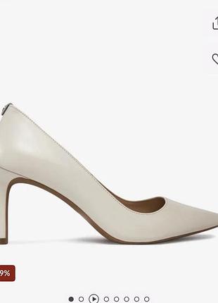 Жіночі туфлі michael kors alina flex pump молочні