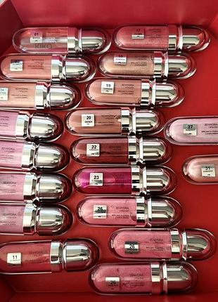 Блиск для губ 3d hybra lipgloss від kiko milano ❤️