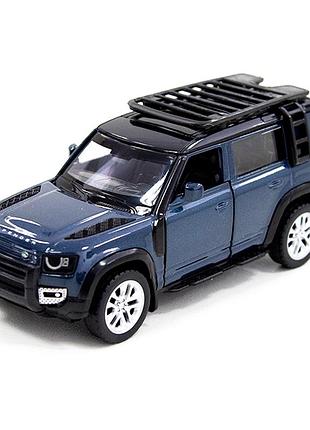 Автомодель - land rover defender 110 (синий)