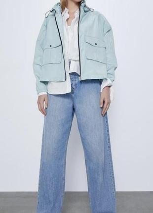 Стильна вітровка куртка zara xs/s