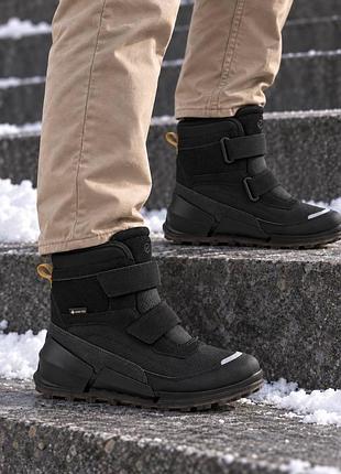 Зимові черевики ecco biom k2 з gore-tex - 31р, 32р