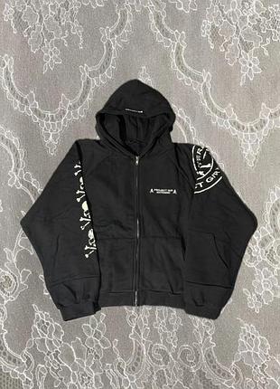 Зіп худі project g/r x mastermind deconstructed zip hoodie чорне