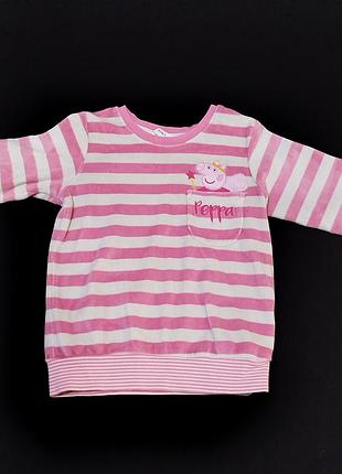 Свитшот peppa pig от marks & spencer 86-92р 8433 2