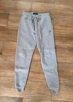 Спортивні штани lyle scott джогери сірі, розмір s