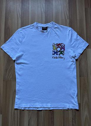 Футболка keith haring (колаборація з primark, оригінал, стан ідеал, розмір s)