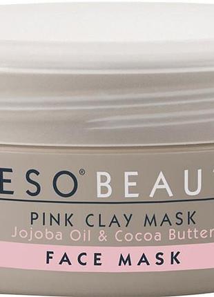 Маска для обличчя з рожевою глиною pink clay kaeso, 95 мл
