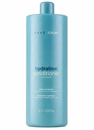 Кондиціонер braé stages hydration conditioner зволожувальний для м’якості та гладкості волосся 1000 мл