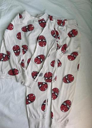 Піжама h&m marvel людина-павук р. 110-116 (4-6 років) spider-man оригінал
