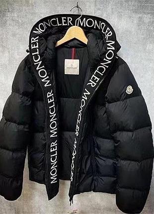 Пуховик чоловічий moncler чорний