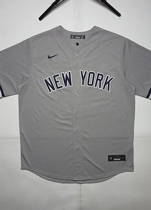 Бейсбольне джерсі nike mlb new york yankees dj lemahieu 26 розмір l бейсбол футболка