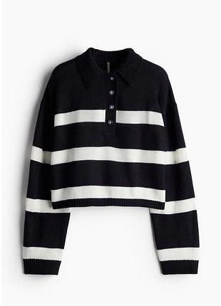 Свитер, поло, полоска h&amp;m ❤️