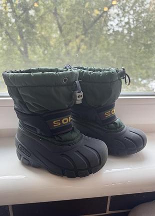 Дитячі зимові чоботи sorel 14 см