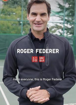 Зіпка з колаборації  uniqlo та roger federer