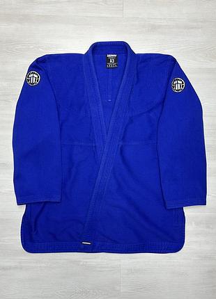 Tatami чоловіча міцна синя куртка кімоно для боротьби джиу джитсу