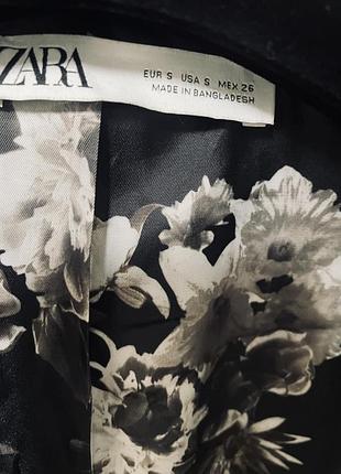 Піджак оксамитовий zara 5
