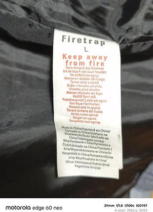 Стильная брендовая куртка firetrap 9