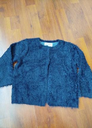 Мягкий пушистый кардиган / кофта zara girl's 110 см (4-5 лет)