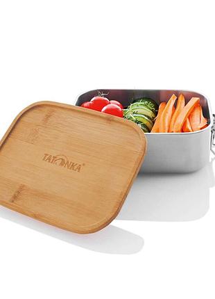 Контейнер для еды tatonka lunch box i 800 bamboo