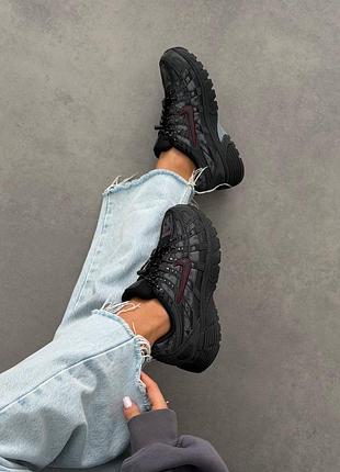 Nike p-6000 black burgundy crush