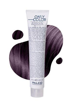 Крем-краска для волос безаммиачная only color № 5.2 светло-коричневый фиолетовый palco, 100 мл