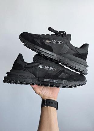 Кросівки lacoste elite active • black • 2