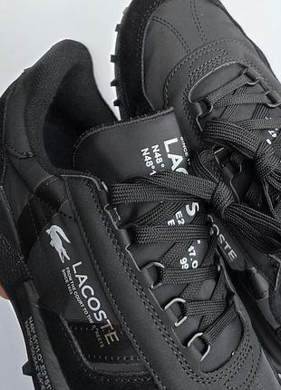 Кросівки lacoste elite active • black • 4