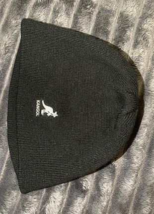 Шапка унісекс kangol біні чорна