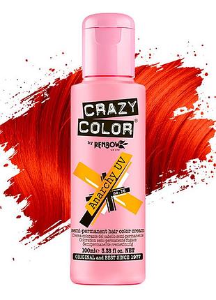 Тинт-фарба для волосся no76 світний ультрафіолет crazy color, 100 мл