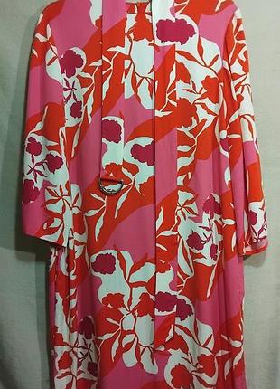 Marimekko, сукня жіноча довга з паском та кишенями, різнокольорова.