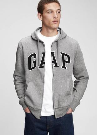 Толстовка/спортивна кофта/худі/олімпійка gap на флісі. оригінал!