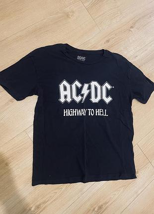 Рок футболка мерч ac/dc