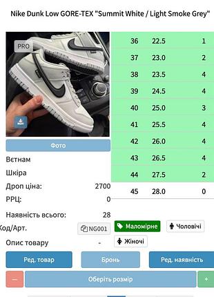 Dunk low gore-tex "summit white / light smoke grey"