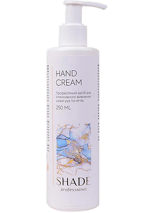 Питательный крем для рук шоколадное печенье shade, 250 мл