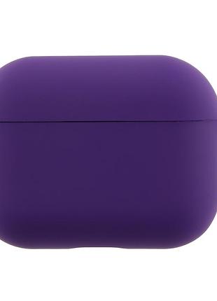 Футляр silicone case with microfibra для airpods pro 3 м'ята упаковка 12.pink
