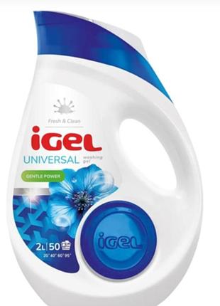 Пральний порошок igel universal гель для прання