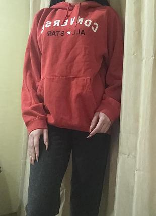 Худі  converse червоне