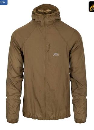 Куртка легкая helikon-tex tramontane wind jacket coyote