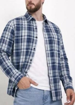 Рубашка nautica из плотного хлопка р. m