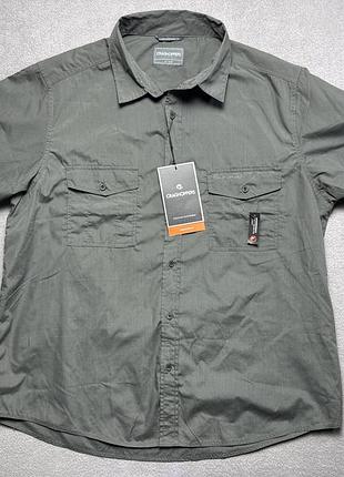 Craghoppers nosidefence сорочка захист від комах хакі xl eu 56 нова з бірками д-77см ш-65см