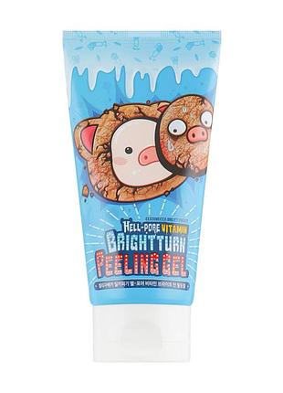 Пилинг-гель для лица elizavecca milky piggy hell-pore vitamin brightturn peeling gel, 150 мл