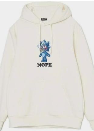 Оригінальне худі cropp rick and morty teddy rick / «nope». 3