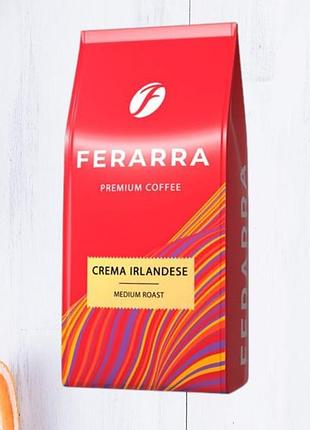 Кава в зернах ferarra caffè crema irlandese 1 кг — ірландський крем