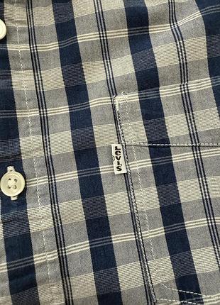 Чоловіча сорочка в клітинку levis 3