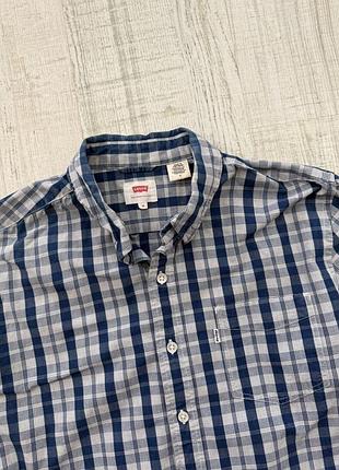 Чоловіча сорочка в клітинку levis 2