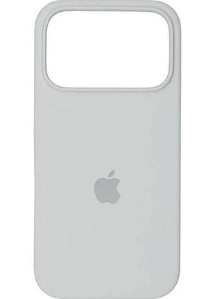 Чехол silicone case для apple iphone 17 pro max white (белый)