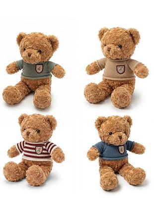 Плюшевый мишка 35 см в кофте мешка teddy тедди в свитере